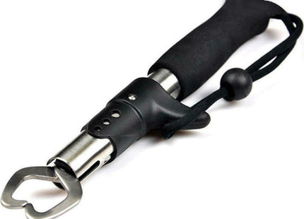 FISH-0012 fish gripper χειρός από ανοξείδωτο ατσάλι με μαύρη λαβή