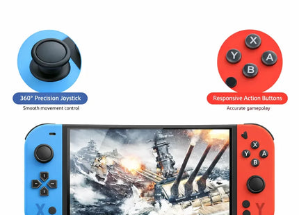 Μπροστινή όψη της G90 με διπλά joystick, D-pad και πλήκτρα ABXY