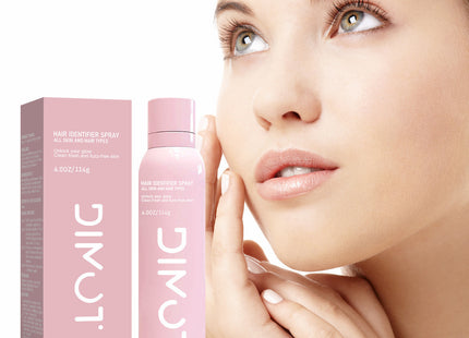 Ροζ Hair Identifier Spray 114g με κουτί συσκευασίας για περιποίηση προσώπου