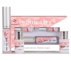 ICONSIGN Brow Lift σετ φρυδιών με κόλλα λοσιόν Perm και Fixation μπροστά από ροζ κουτί