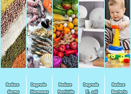 Ασύρματος αποστειρωτής φρούτων και λαχανικών σε νερό - Αποστολή 1-3 εργάσιμες ημέρες από Θεσσαλονίκη