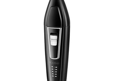 Kemei KM-6558 με τοποθετημένη κεφαλή τρίμερ μύτης