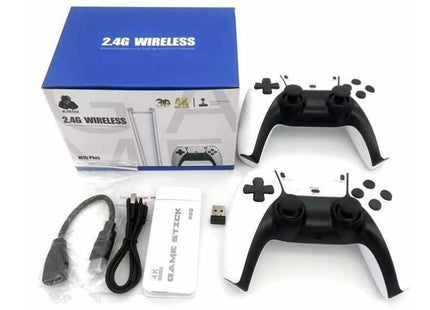 Κονσόλα M15 Plus Game Stick με δύο ασύρματα χειριστήρια 2.4G και συσκευασία