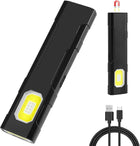 Mini επαναφορτιζόμενος φακός συνεργείου LED με μαγνήτη και καλώδιο USB-C