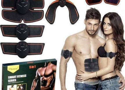 Σετ Monlové MA-856 EMS 5 σε 1 με πέντε μαύρα επιθέματα