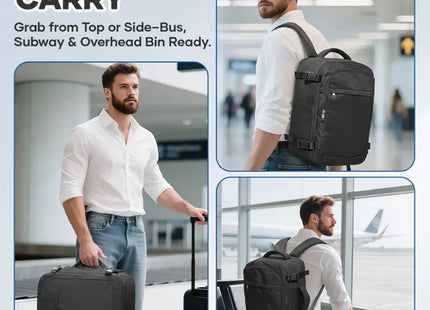 Ormi 77661 σακίδιο ταξιδίου 25L με χειρολαβή επάνω και στο πλάι