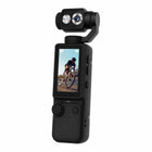 Μαύρη OZCT Q8 action camera με έγχρωμη οθόνη και ρυθμιζόμενη κεφαλή
