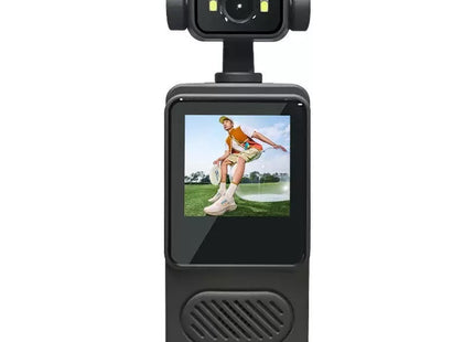Μπροστινή όψη RS438193 action camera με οθόνη