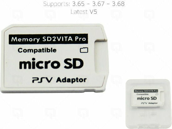 SD2VITA Pro V5 microSD adapter για PS Vita με προστατευτική θήκη