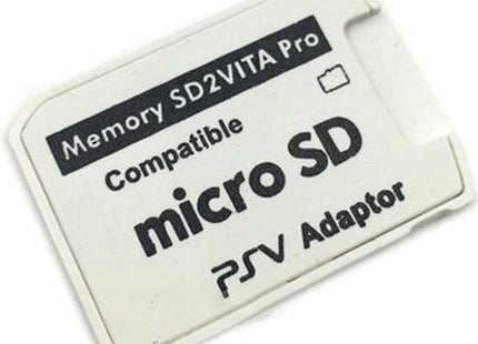 SD2VITA Pro V5 αντάπτορας microSD για PS Vita σε λευκό χρώμα