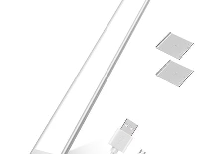 Ασημί Smart LED φωτιστικό Visionhub 40cm με αισθητήρα κίνησης και καλώδιο USB
