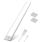 Ασημί Smart LED φωτιστικό Visionhub 40cm με αισθητήρα κίνησης και καλώδιο USB