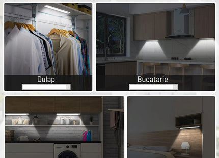 Smart LED φωτιστικό σε ντουλάπα, κουζίνα, βοηθητικό χώρο και υπνοδωμάτιο