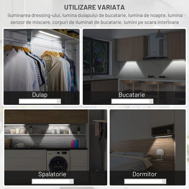 Smart LED φωτιστικό σε ντουλάπα, κουζίνα, βοηθητικό χώρο και υπνοδωμάτιο