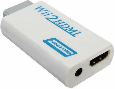 Wii2HDMI μετατροπέας με θύρα HDMI και έξοδο ήχου
