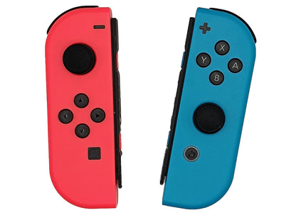 Σετ ασύρματων χειριστηρίων τύπου Joy-Con για Switch σε κόκκινο και μπλε χρώμα