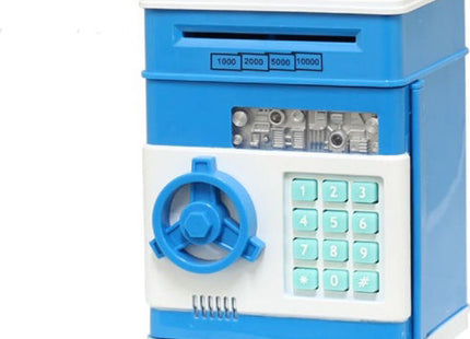 Παιδικός Κουμπαράς Πλαστικός Ηλεκτρονικός με Κωδικό Ασφαλείας 13.5x12.5x19cm