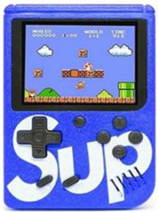 Ηλεκτρονική Παιδική Κονσόλα Χειρός Mini 8-Bit G3602 Μαύρη για 6+ Ετών